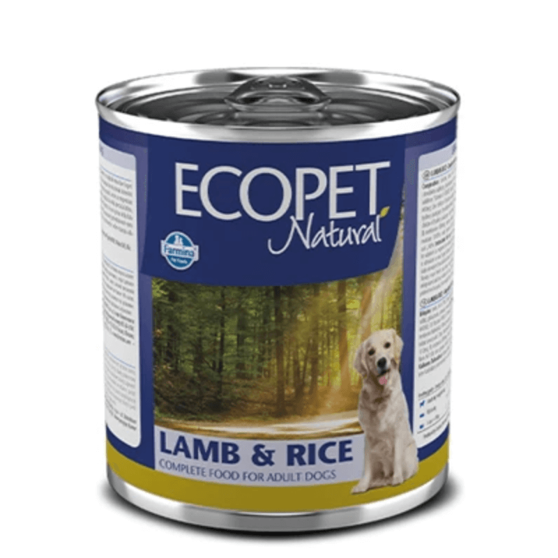 Корм влажный Farmina Ecopet Natural Dog Lamb&Rice для собак с ягненком 300 г (2998381573)