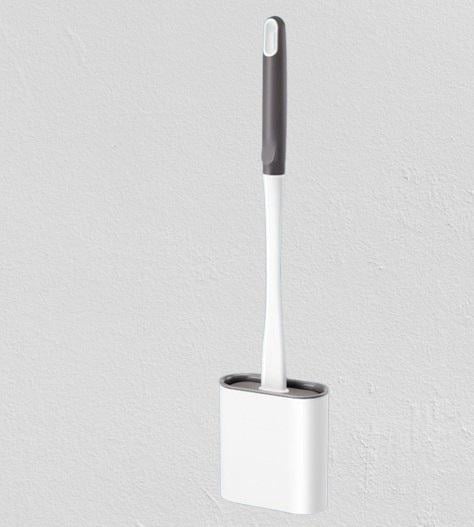 Йоржик для унітаза з підставкою 14912 9,5х40 см Білий (4998071) Йоржик для унітаза з підставкою 14912 9,5х40 см Білий (4998071)