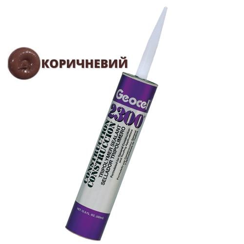 Клей-герметик Geocel 2300 силіконовий Коричневий - фото 14
