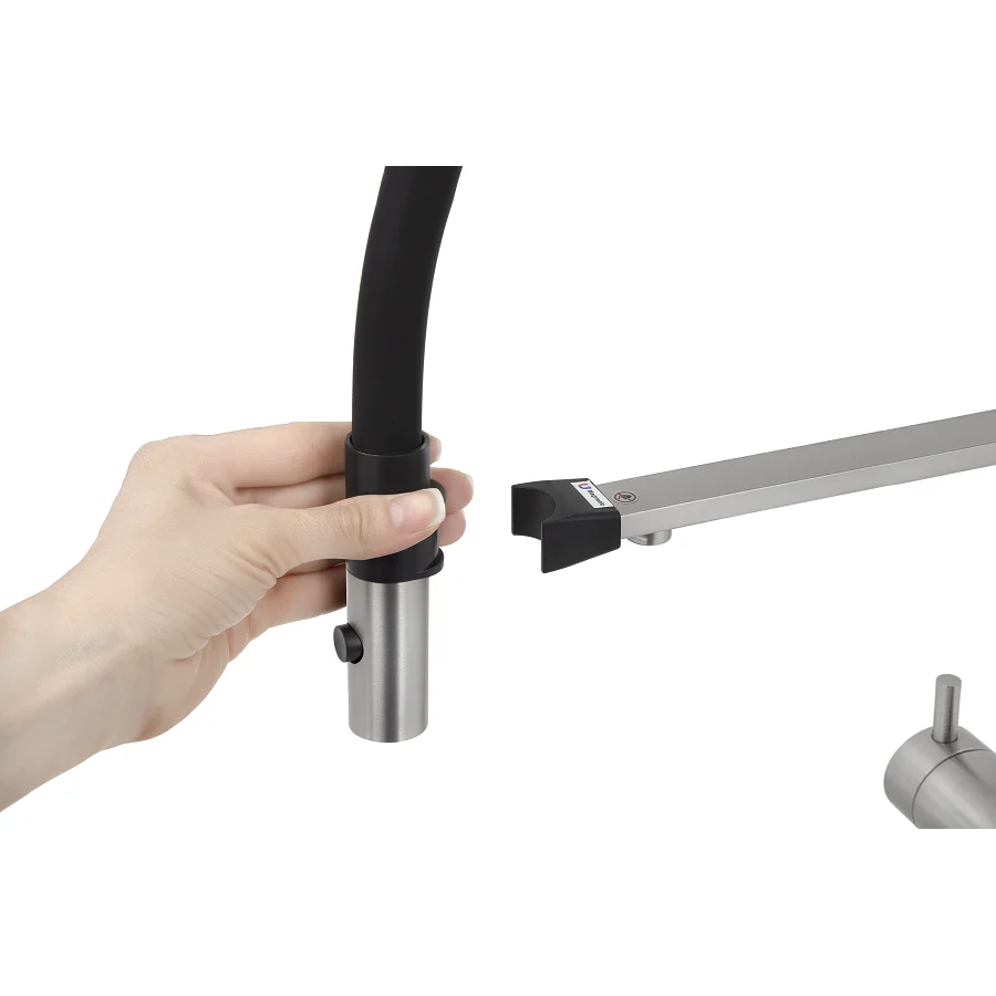 Змішувач кухонний LEOMIKAO KAWAGUCHI-S Flexo Filter IN PVD нержавіюча сталь (526806) - фото 4 Змішувач кухонний LEOMIKAO KAWAGUCHI-S Flexo Filter IN PVD нержавіюча сталь (526806) - фото 4