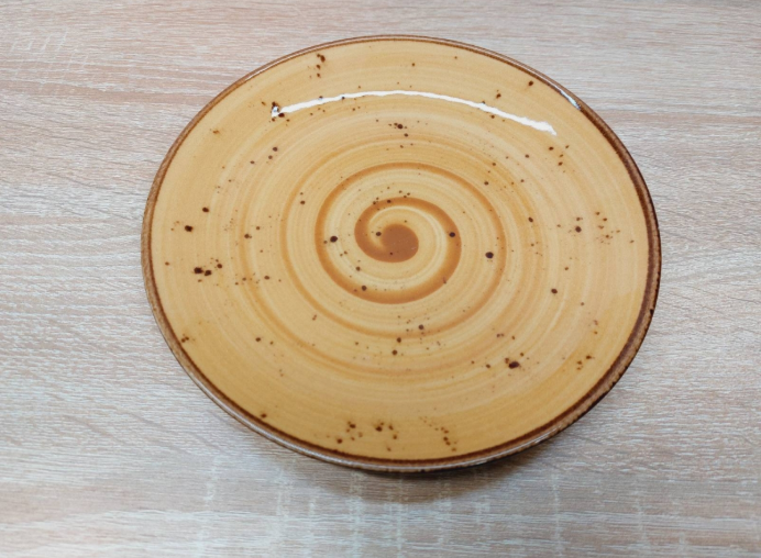 Сервиз столовый OMS TULU Spiral фарфор 6 персон 24 шт. Оранжевый (DN24-Spiral Kahwe) - фото 3 Сервиз столовый OMS TULU Spiral фарфор 6 персон 24 шт. Оранжевый (DN24-Spiral Kahwe) - фото 3