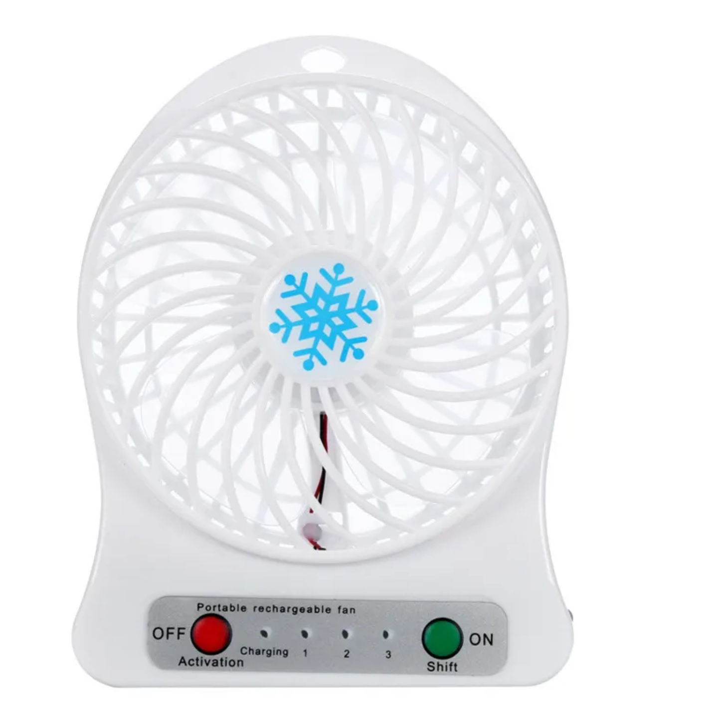 Вентилятор настільний USB Mini Fan Air Білий (14424357)