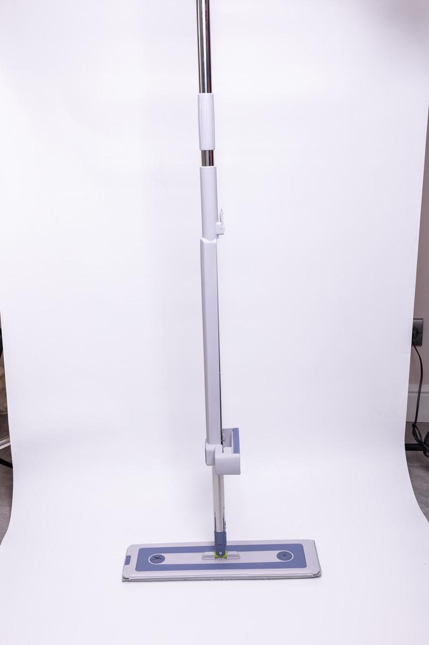 Швабра с вертикальной камерой для отжима телескопическая ручка - фото 6