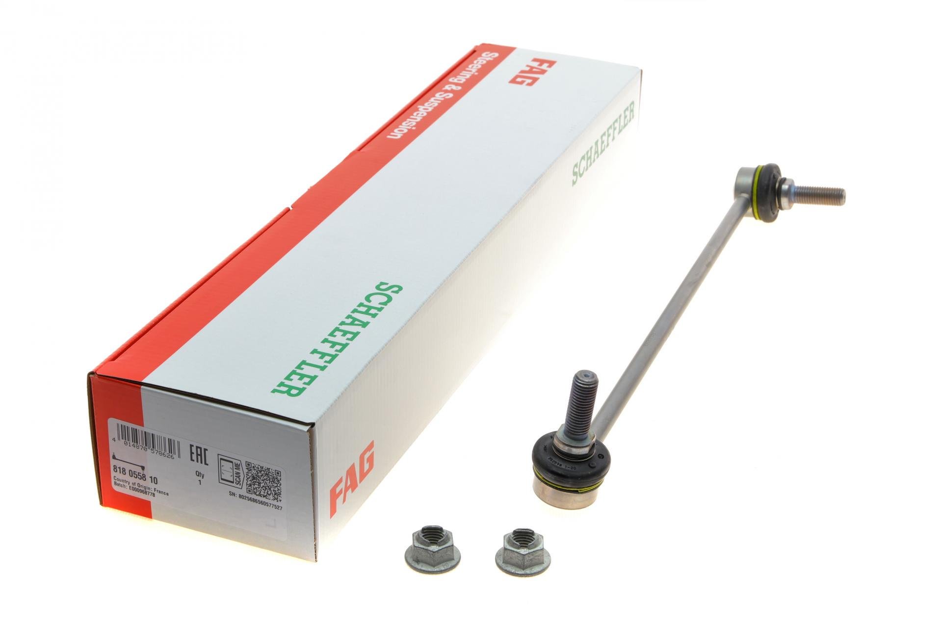 Тяга стабилизатора переднего FAG L BMW X3 F25/X4 F26 1,6-3,0D 10- (818 0558 10)