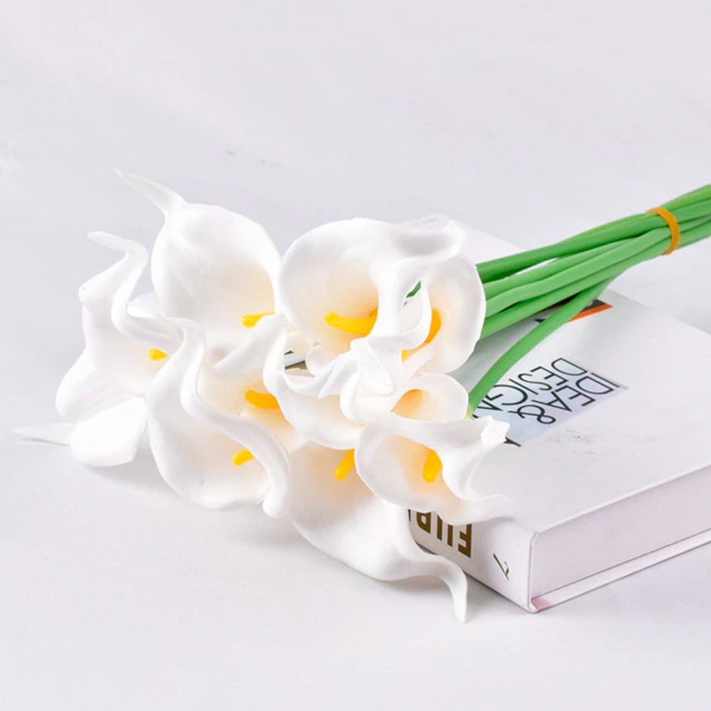 Кала штучна 37 см Білий (AE-016) - фото 6