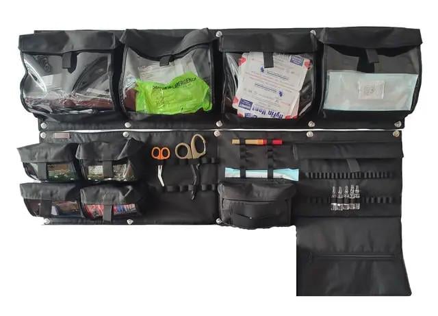 Органайзер медицинский для скорой/мобильного пункта с прозрачными карманами вариант 1+2+3+4 (27456057) - фото 5 Органайзер медицинский для скорой/мобильного пункта с прозрачными карманами вариант 1+2+3+4 (27456057) - фото 5