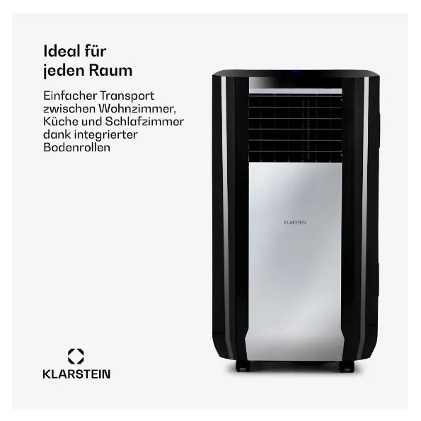 Кондиционер мобильный на колесах для дома KLARSTEIN Max Breeze Smart 15000 БТЕ (10035742) - фото 5 Кондиционер мобильный на колесах для дома KLARSTEIN Max Breeze Smart 15000 БТЕ (10035742) - фото 5