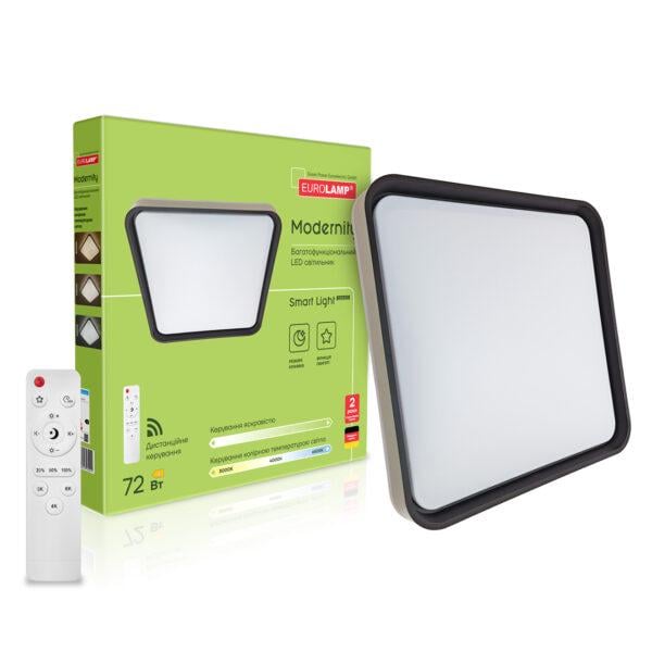 Светильник LED Eurolamp Modernity с пультом управления 72W 3000-6500K (LED-SLS-72W-T42)
