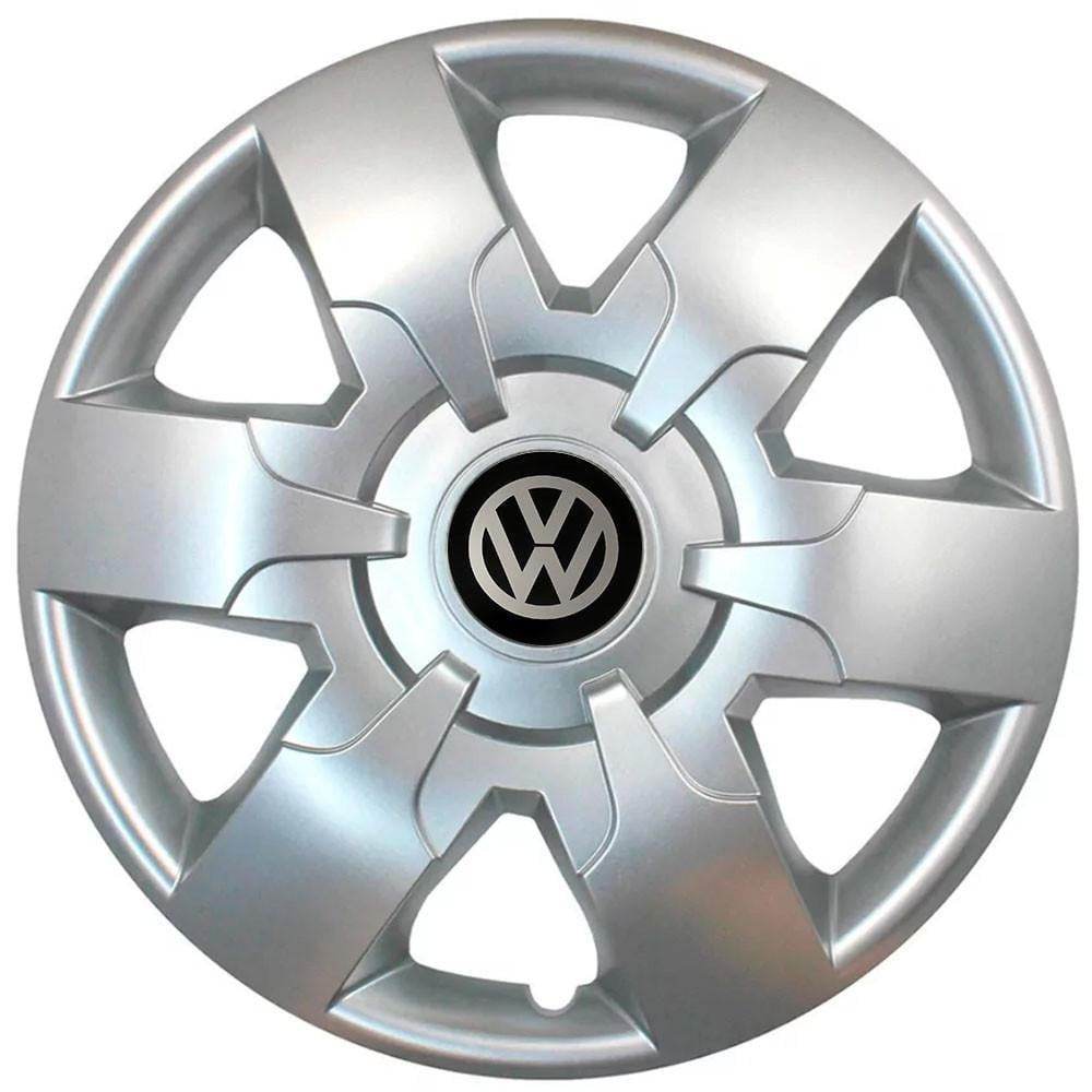 Колпаки SJS 413 с логотипом Volkswagen R16 4 шт. Серебряный
