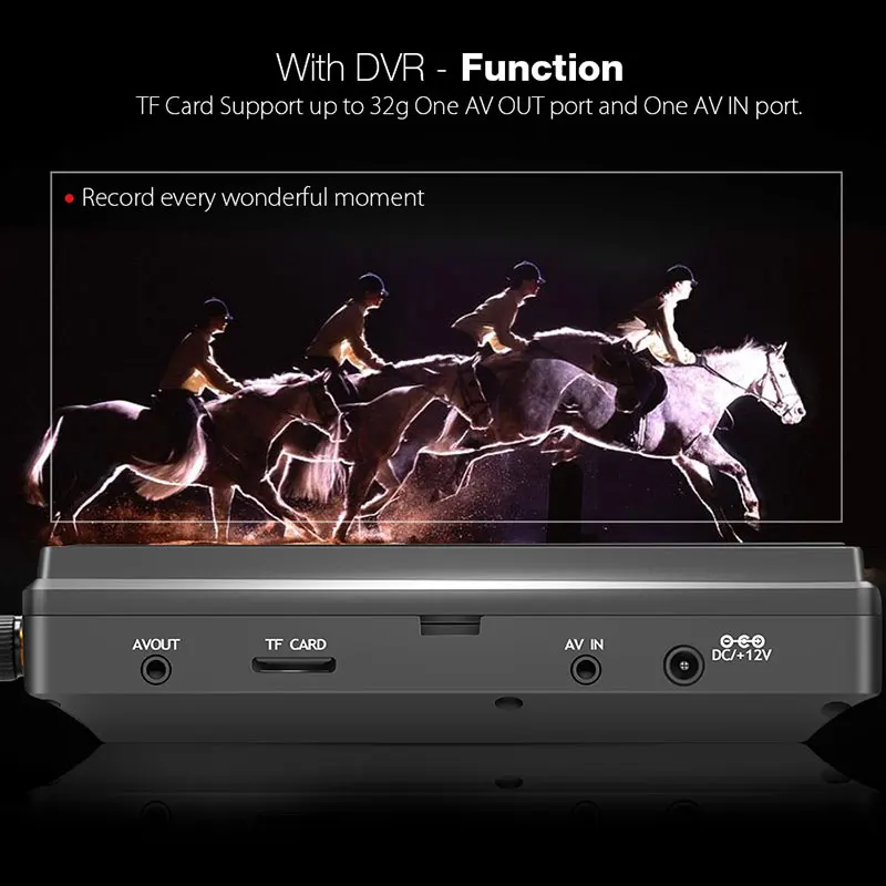 Монитор для FPV LCD5802D DVR 5,8GHz 40CH - фото 7