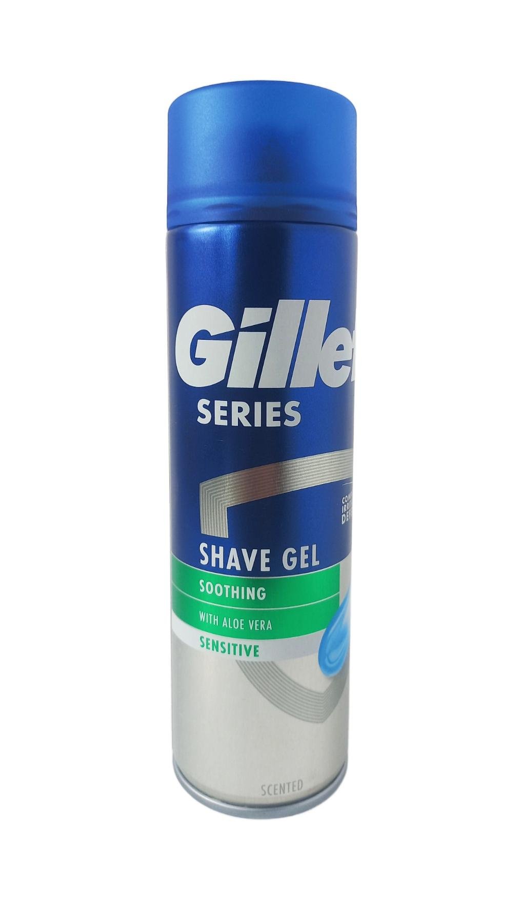 Гель для гоління GILLETTE Series Sensitive з Алоє Вера 200 мл (127296)