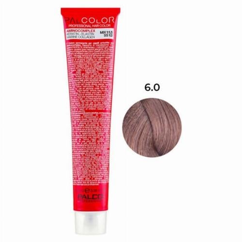 Крем-краска для волос профессиональная PALCO с комплексом аминокислот 100 мл 6.0 блонд темный (2517090354)