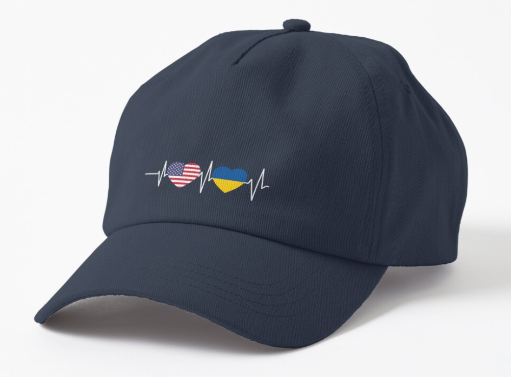 Кепка унісекс Malfini з патріотичним принтом USA Ukraine Темно-синій (УКР332К-3) Кепка унісекс Malfini з патріотичним принтом USA Ukraine Темно-синій (УКР332К-3)