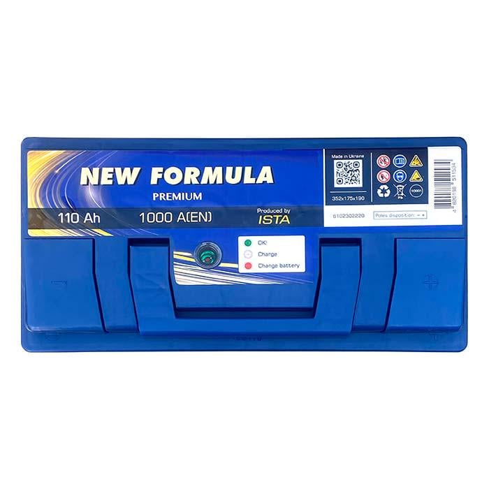 Аккумулятор автомобильный NEW FORMULA PREMIUM 6СТ-110Ah АзЕ 1000А /EN 6102304219 (209541) - фото 2 Аккумулятор автомобильный NEW FORMULA PREMIUM 6СТ-110Ah АзЕ 1000А /EN 6102304219 (209541) - фото 2