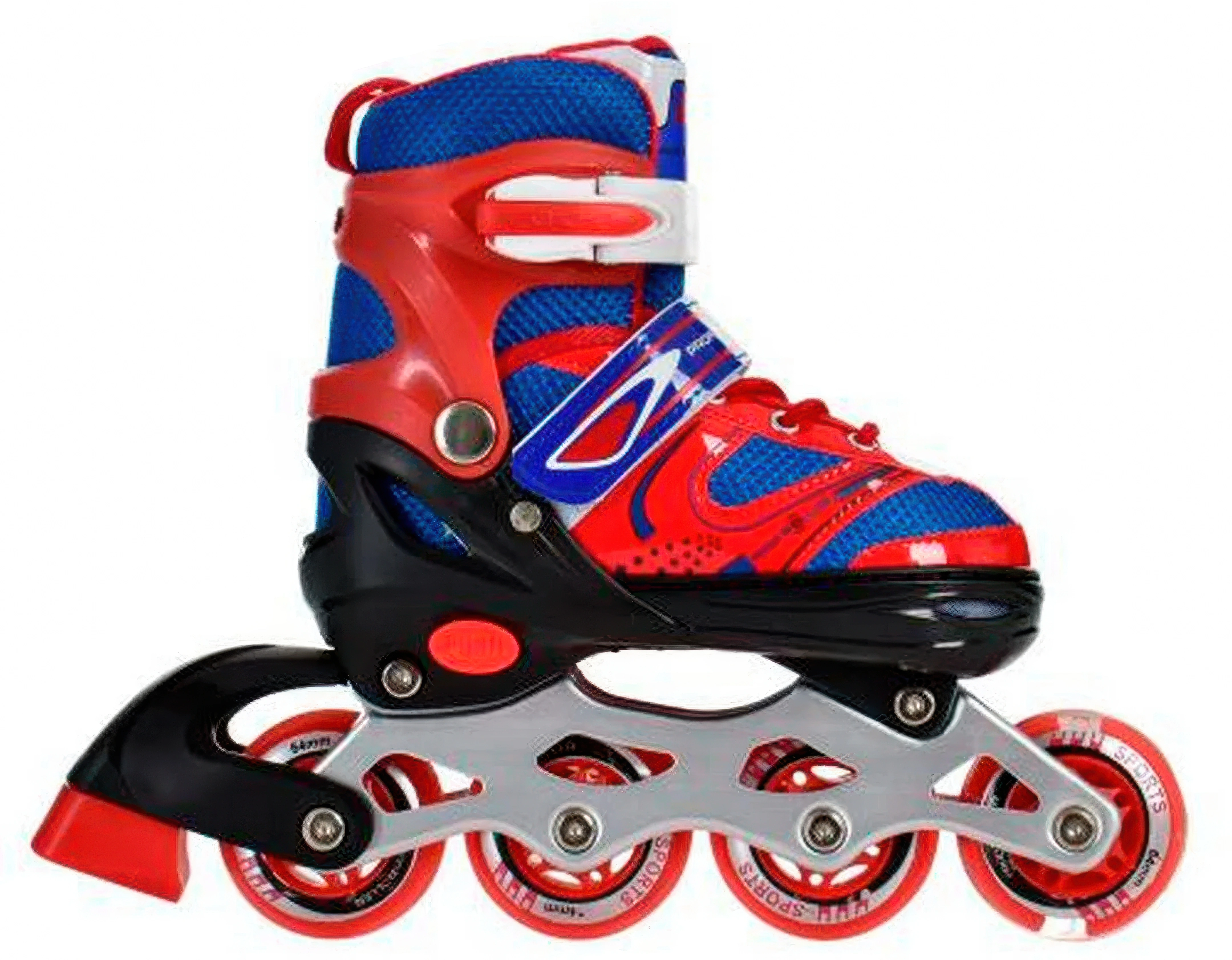 Ролики раздвижные детские Profi 31-34 см Красный (AP-122-R-41) - фото 4 Ролики раздвижные детские Profi 31-34 см Красный (AP-122-R-41) - фото 4