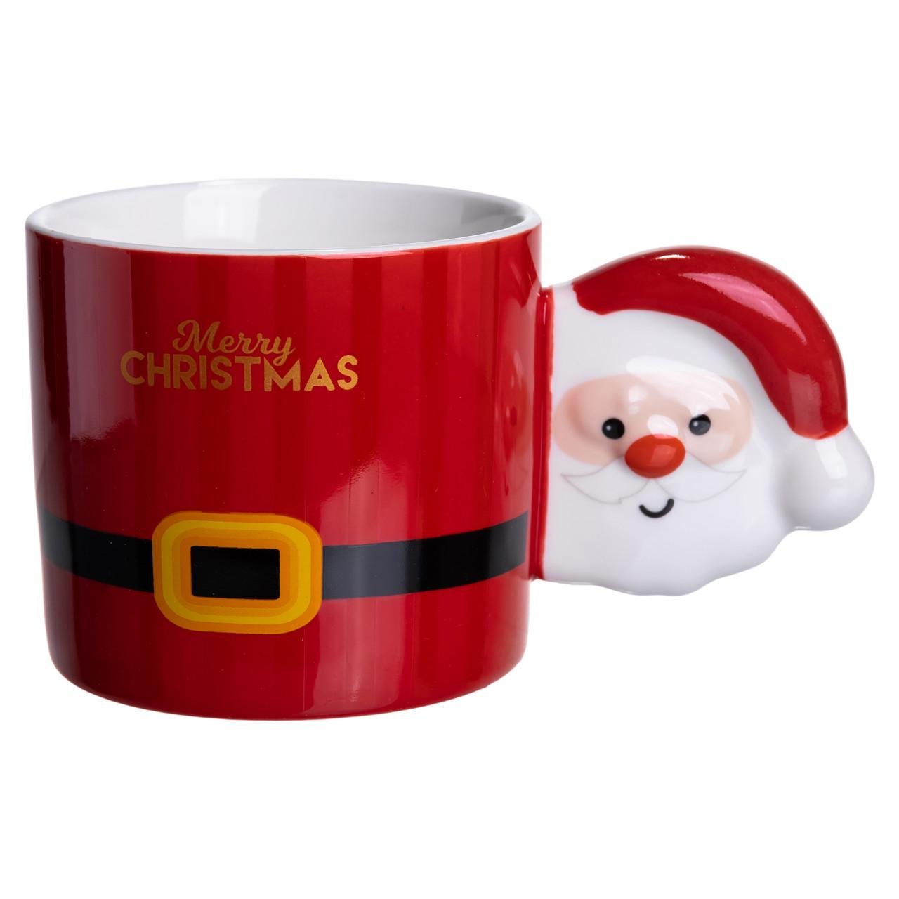 Чашка фарфоровая Санта 400 мл (FM-CS-51R) - фото 4