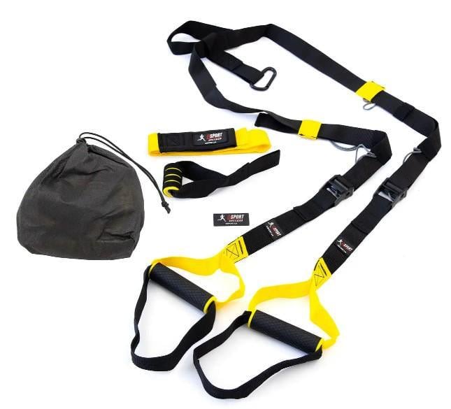 TRX-петлі для фітнесу/кросфіту/турніка OSPORT Pro FI-0037-1 Чорно-жовтий (2104618380) TRX-петлі для фітнесу/кросфіту/турніка OSPORT Pro FI-0037-1 Чорно-жовтий (2104618380)