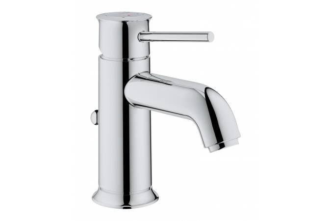 Змішувач для умивальника Grohe BauClassic з дон. клапаном (23161000)