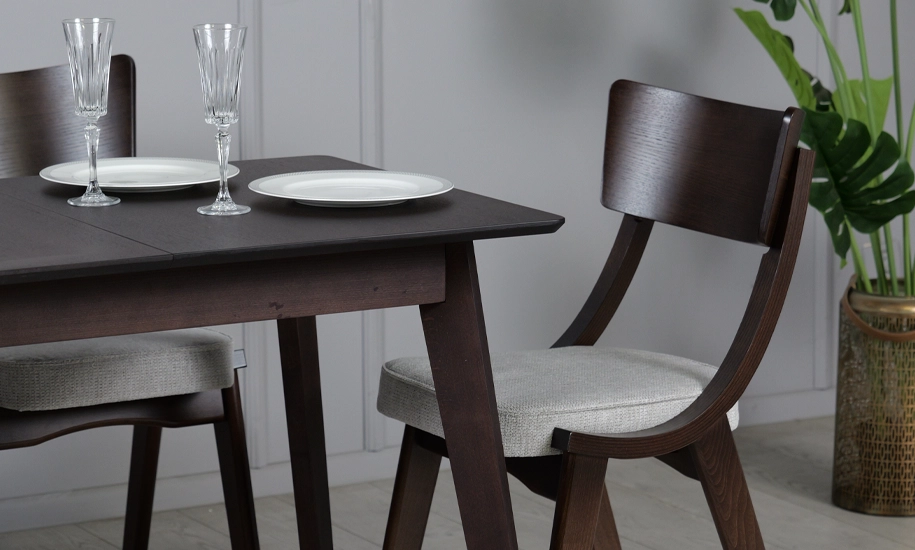 Стол раскладной Милан из массива дерева 1100/1400x700x750 мм Орех (2147484284) - фото 12 Стол раскладной Милан из массива дерева 1100/1400x700x750 мм Орех (2147484284) - фото 12