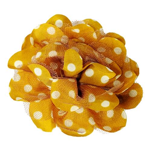 Брошь-заколка-резинка Seta Decor Сильвия 122-250Amber