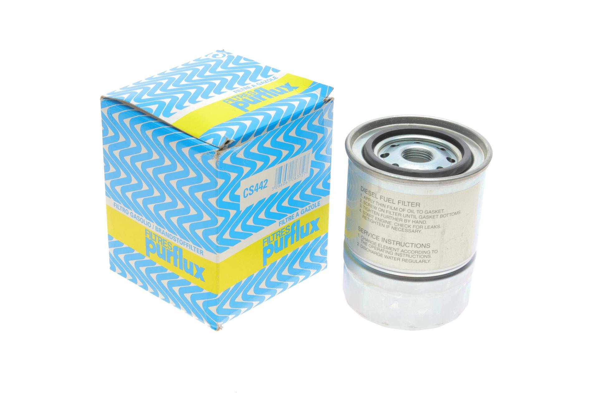 Фільтр паливний PURFLUX для Nissan Patrol III 3,3 D/TD 79-90 h=120mm- (CS442)