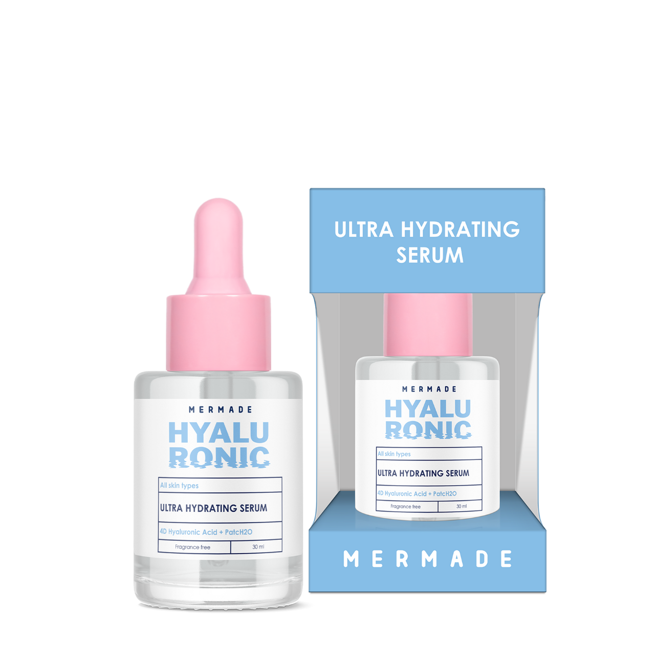 Увлажняющая сыворотка для лица Mermade 4D Hyaluronic Acid & PatcH2O 30 мл (2365254013)
