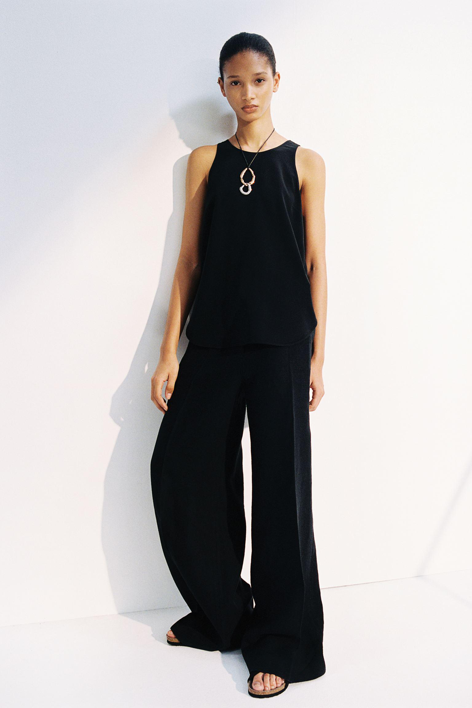 Блуза H&M р. 36 Чорний (A3105773757)