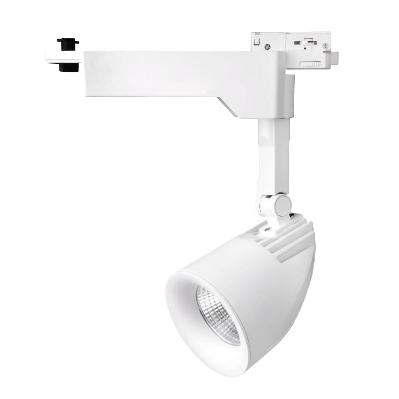 Светильник трековый Brille LED 411/30W CW WH COB (32-071)