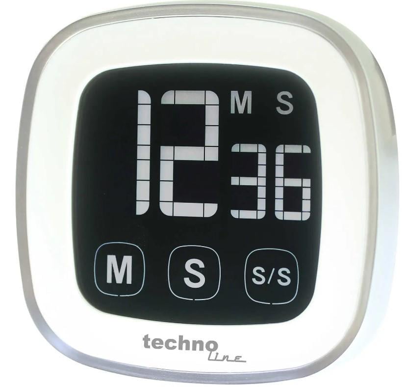 Таймер кухонний Technoline KT400 Magnetic Touchscreen White (DAS301202)