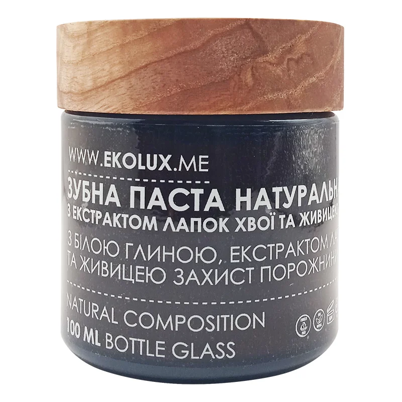 Зубная натуральная паста EKOLUX с экстрактом лапок хвои 100 мл (EG4592) Зубная натуральная паста EKOLUX с экстрактом лапок хвои 100 мл (EG4592)