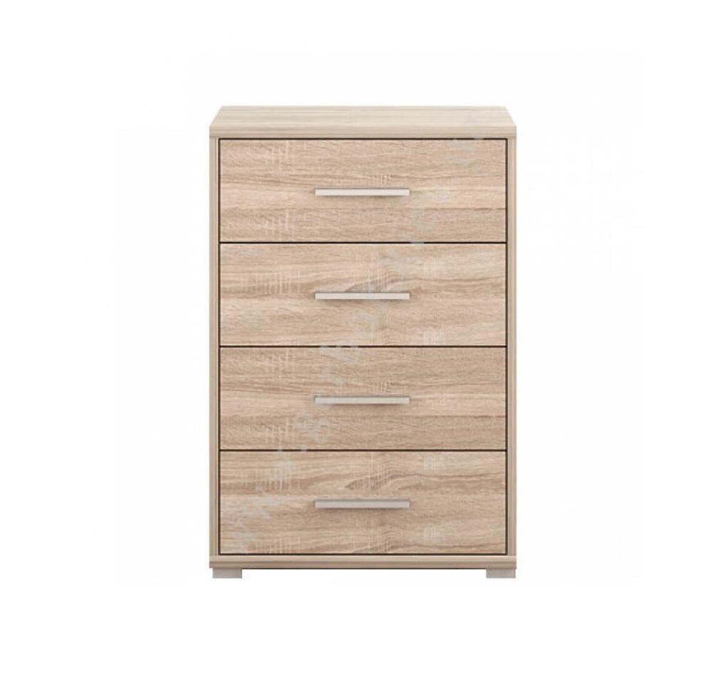 Комод в спальню Гербор Офис Лайн KOM 4S/53/77 Дуб сонома (GB-10014)