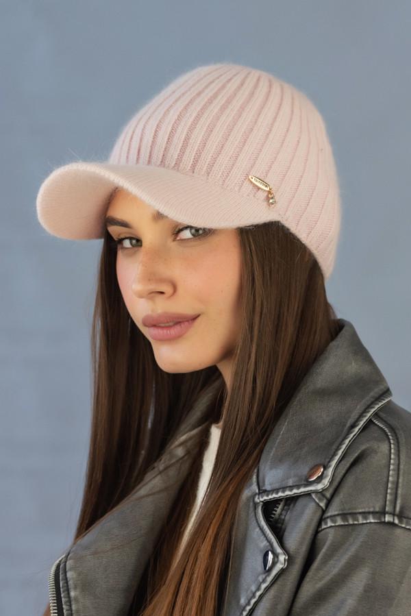 Бейсболка женская Braxton Кокетка 7238 Пудровый светлый (2351538599) - фото 2