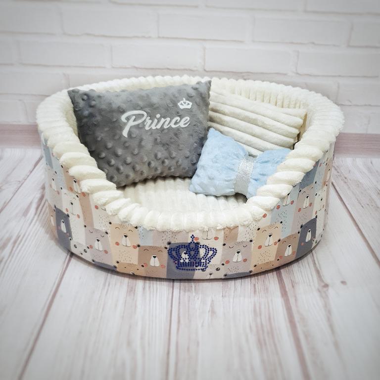 Лежанка для собак Amore mio Cane Брістоль Princess до 3 кг (ОВ-0021) - фото 3