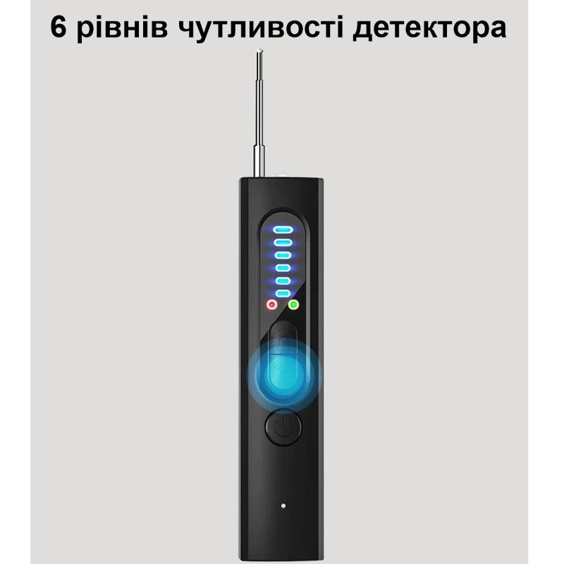 Детектор жучков/скрытых камер/магнитов Savetek X13 GS-R39 с фонариком (100967) - фото 4