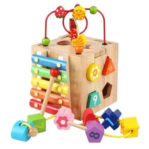 Деревянная игрушка Центр развивающий MD 0821 (27462395)