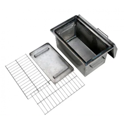 Коптильня с гидрозатвором 520х300х335 1,5 мм