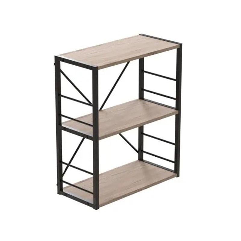 Етажерка Ferrum-decor Konekt 3/60 метал/ДСП Чорний/Дуб Сан-Марино (FRD-104255) - фото 3 Етажерка Ferrum-decor Konekt 3/60 метал/ДСП Чорний/Дуб Сан-Марино (FRD-104255) - фото 3