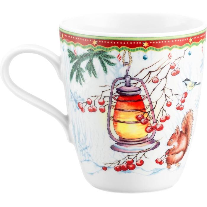 Кружка рождественская Seltmann Weiden Лесные животные фарфор 400 мл (2675266) Кружка рождественская Seltmann Weiden Лесные животные фарфор 400 мл (2675266)