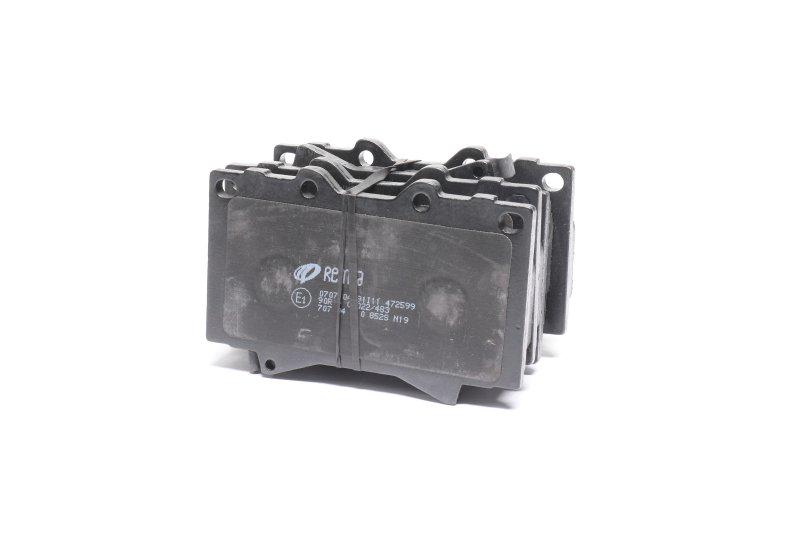 Тормозные колодки дисковые REMSA для Toyota Land Cruiser _j7_ Land Cruiser 100 _j10_ передние (0707.04)