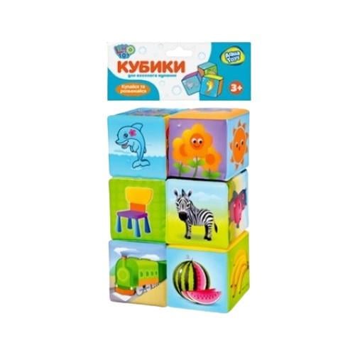 Кубики мягкие водостойкие для купания Limo Toy (HU M 0257 U/R)