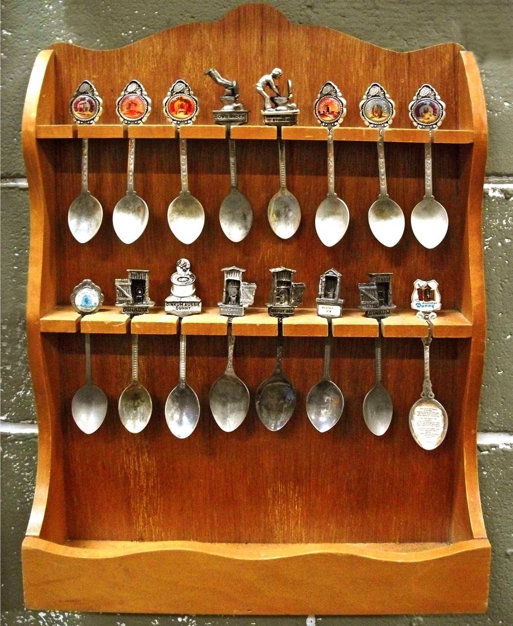 Полка для коллекции ложек Молтон Охра (ПКЛ-000504)