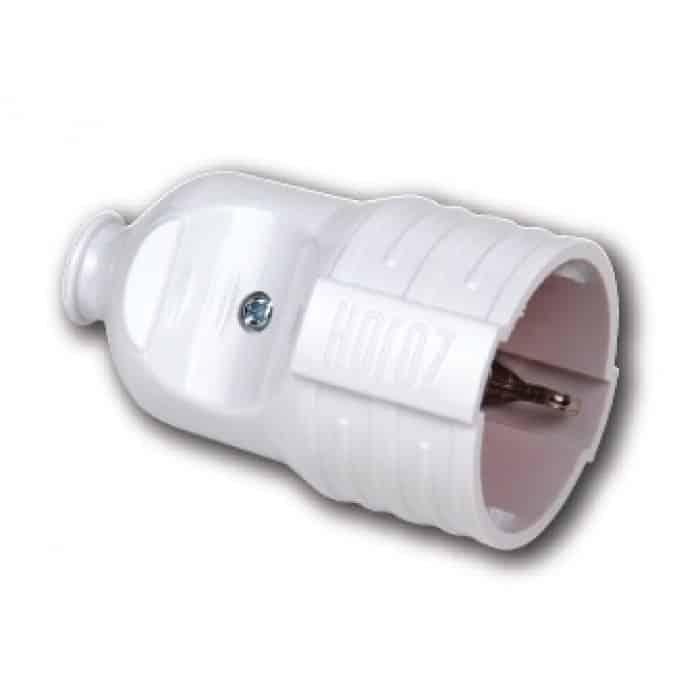 Гніздо штепсельне HOROZ ELECTRIC з заземленням 16A 250V (300-000-706)