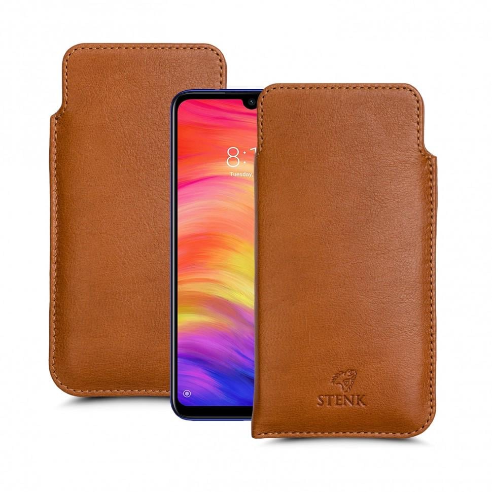 Футляр Stenk Elegance для Xiaomi Redmi Note 7 Camel (63065)