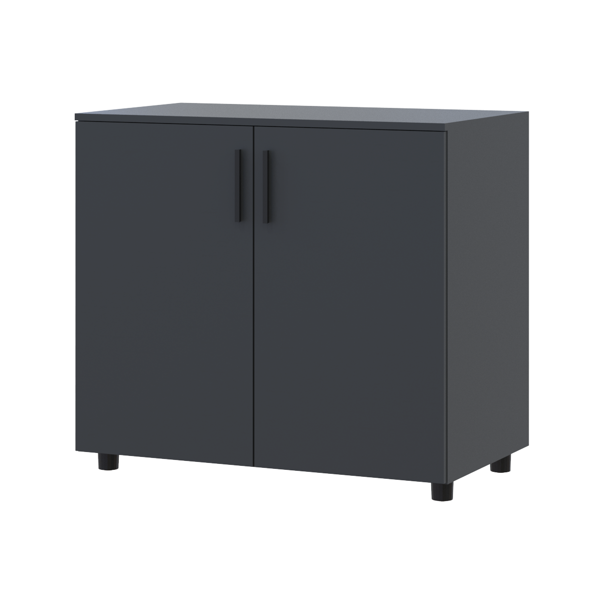 Комод Doros Торн 2 ДСП 90х51,6х80 см Антрацит (41510149)