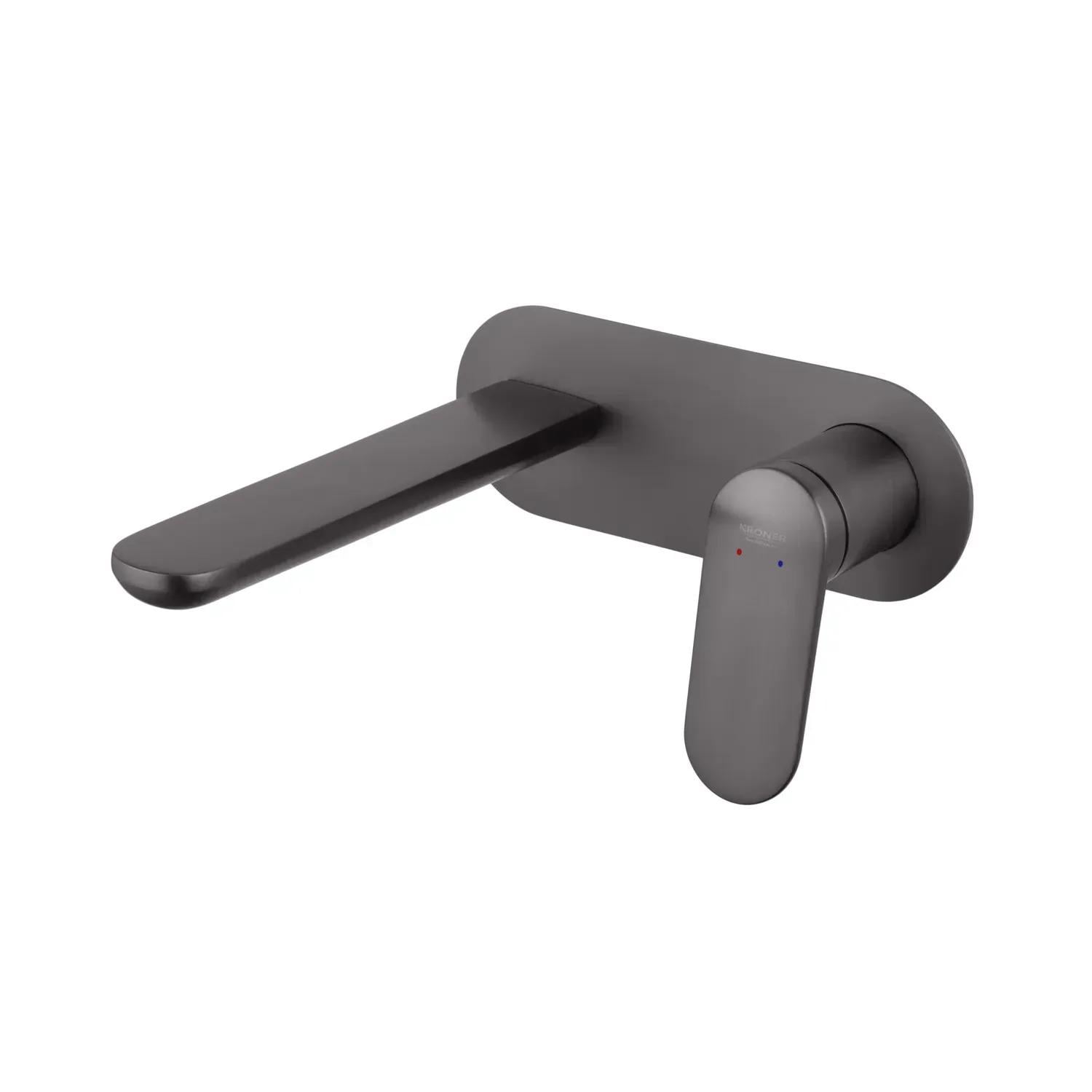 Змішувач прихованого монтажу для умивальника Kroner Element 211133B-5301 латунний Графітовий (CV035948) Змішувач прихованого монтажу для умивальника Kroner Element 211133B-5301 латунний Графітовий (CV035948)