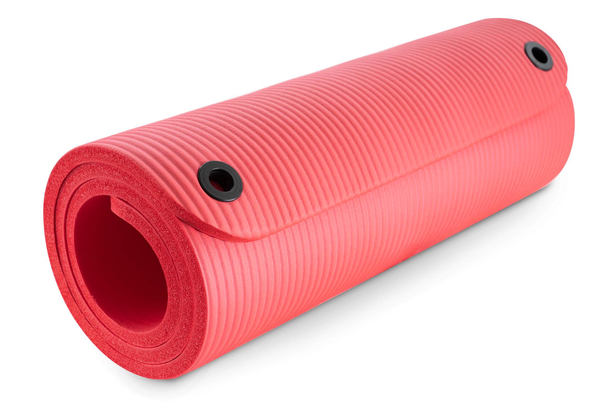 Мат для фитнеса и йоги с отверстиями Hop-Sport HS-N015GM 1,5 см Красный - фото 8 Мат для фитнеса и йоги с отверстиями Hop-Sport HS-N015GM 1,5 см Красный - фото 8