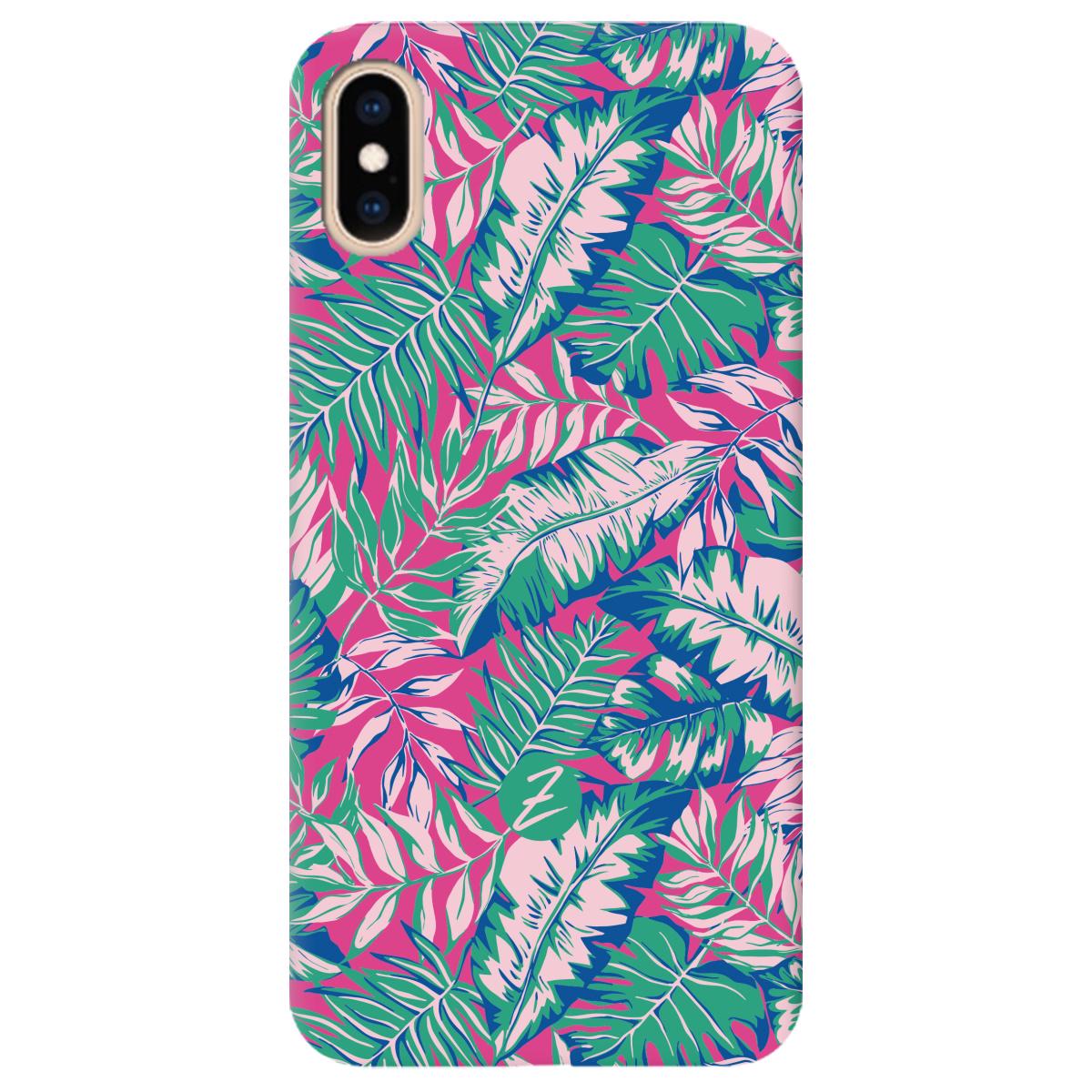 Силиконовый чехол Zorrov для Apple iPhone XS Max - Jungle (11210040206052262)