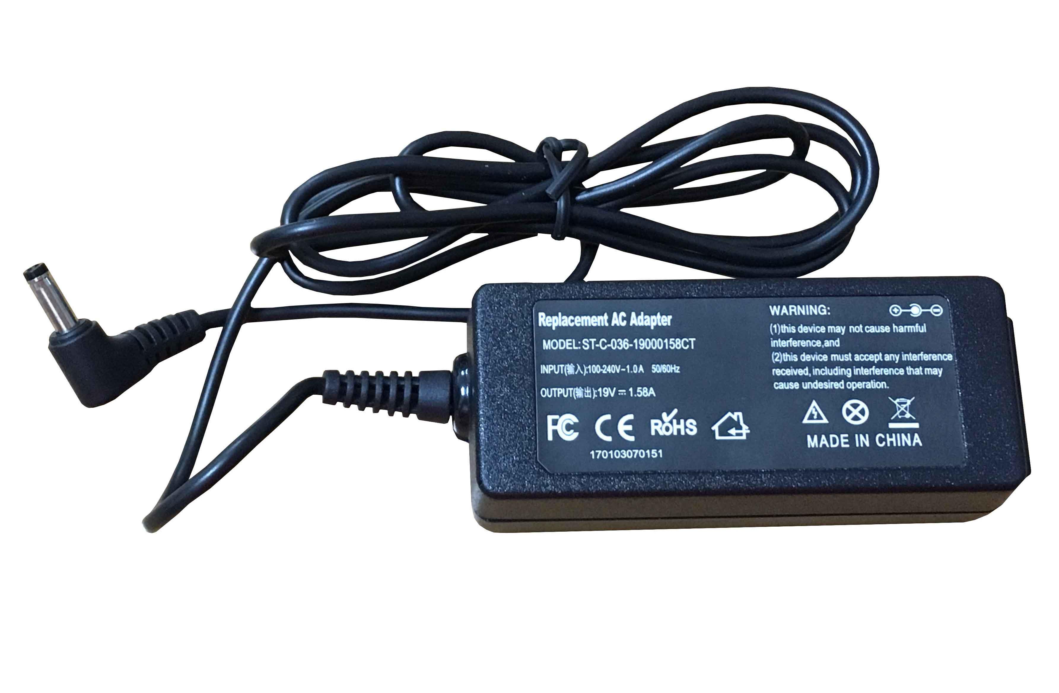 Блок питания для ноутбука HP 493092-002 30W 19V 1,58A 4,0x1,7 мм (493092-002 OEM)