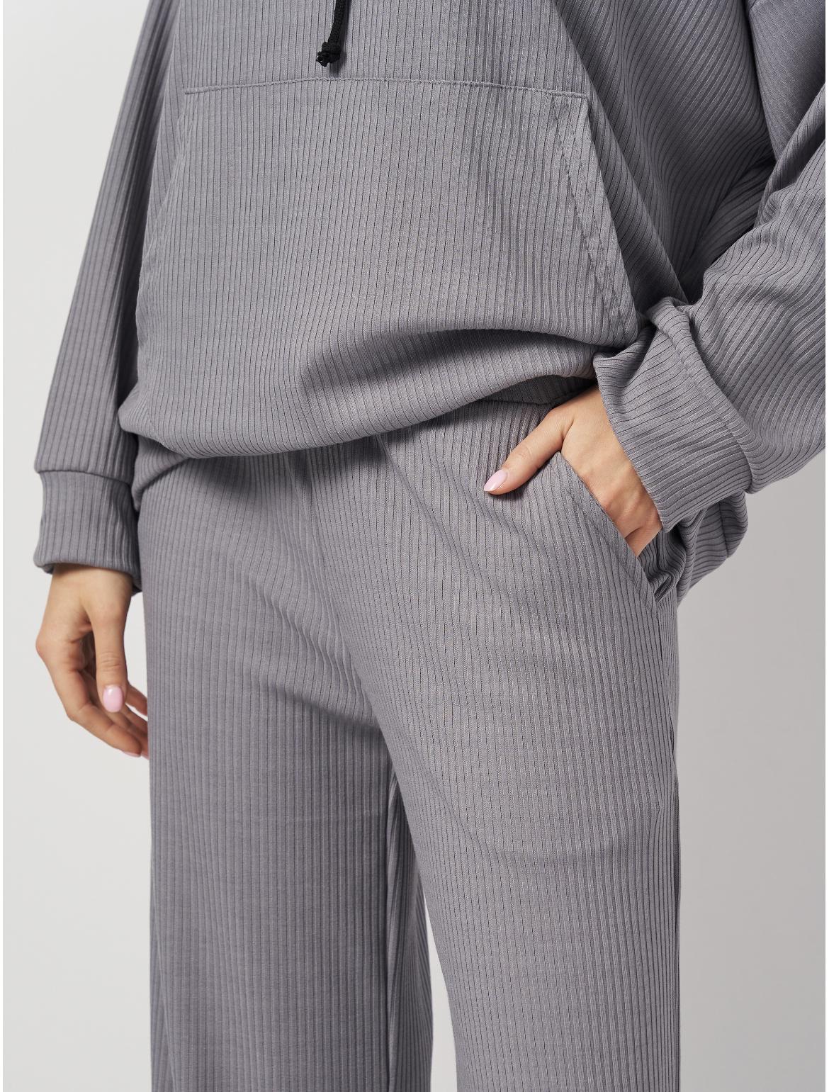 Костюм в рубчик женский Лали р. 48 Серый (2285640791) - фото 6 Костюм в рубчик женский Лали р. 48 Серый (2285640791) - фото 6