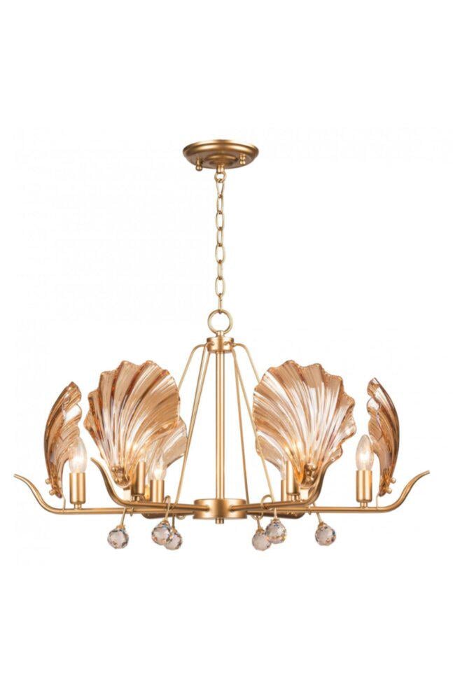 Люстра WunderLicht Wl1844 78x105 см Желто-прозрачный (WL1844-46)